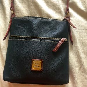 Dooney and Bourke Black Leather Crossbody